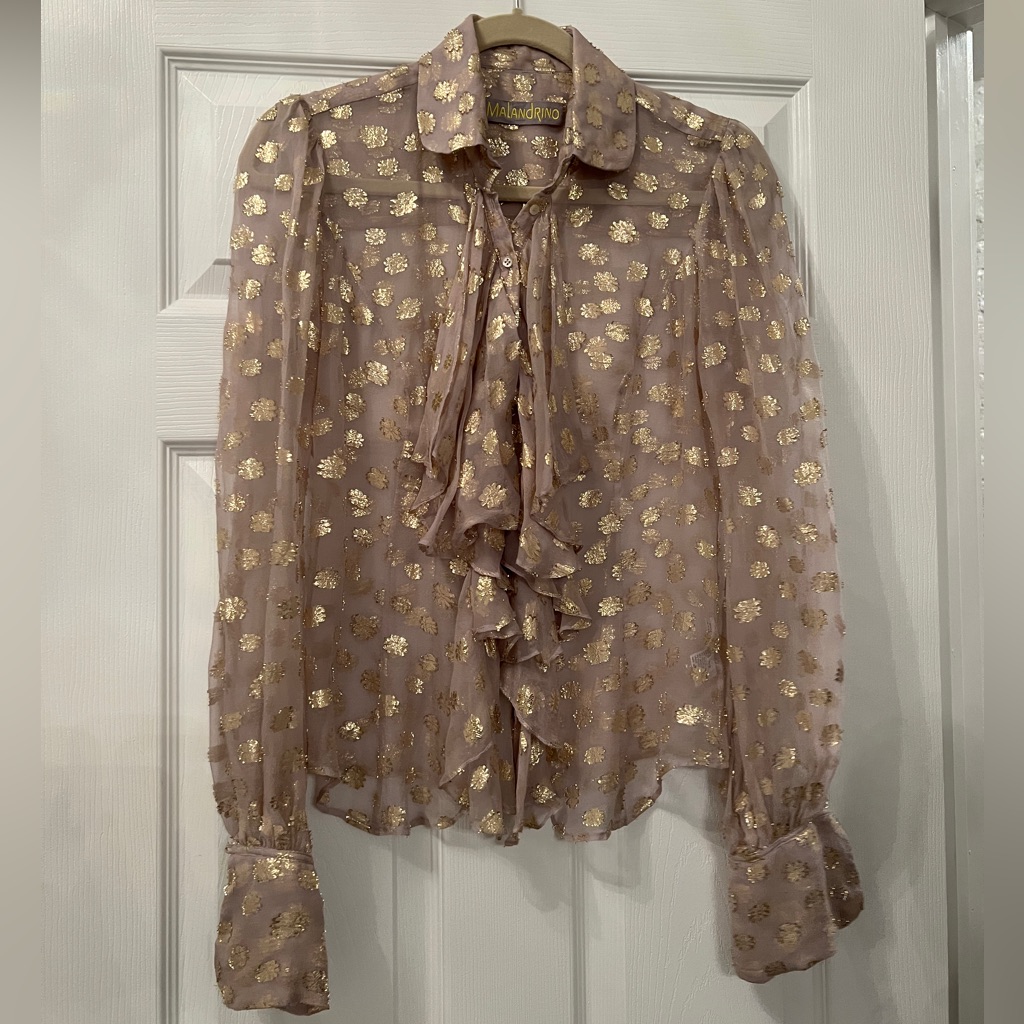 Malandrino Button Down Top
